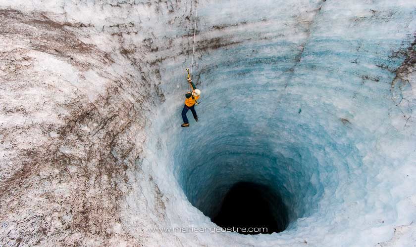 Islande, puits de glace Myrdalsjökull © Marie-Ange Ostré