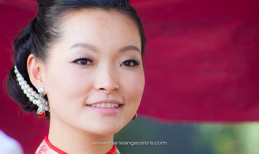 Chine, portrait de femme