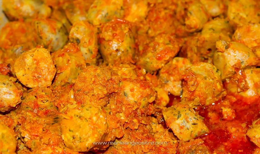 La Réunion, recette du rougail saucisses © Marie-Ange Ostré