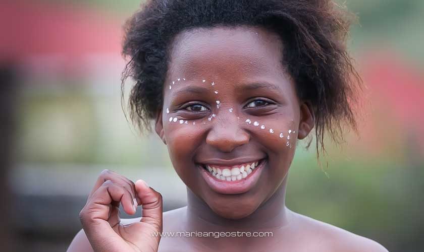 Afrique du Sud, jeune fille peuple Xhosa © Marie-Ange Ostré