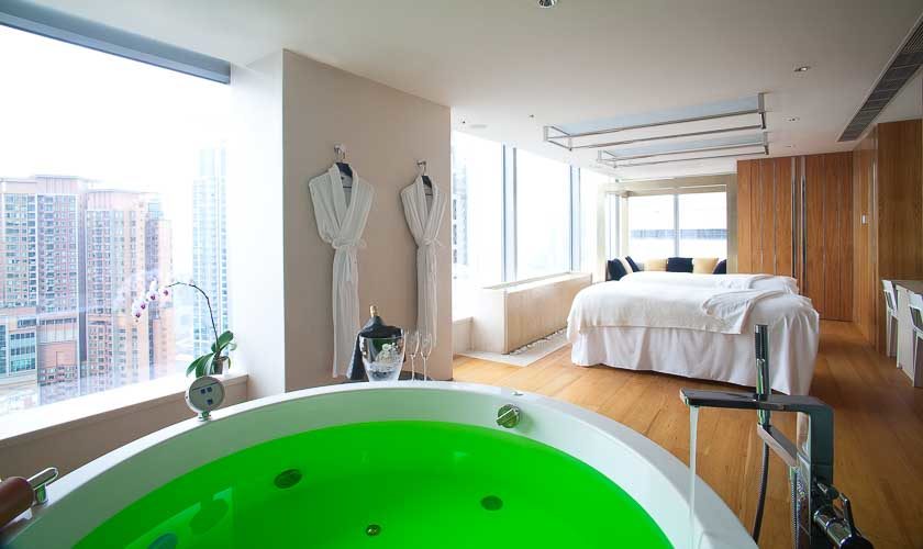 hôtel W Hong Kong, spa Bliss 72ème étage