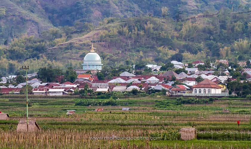 Indonésie, mosquée sur l'île de Lombok
