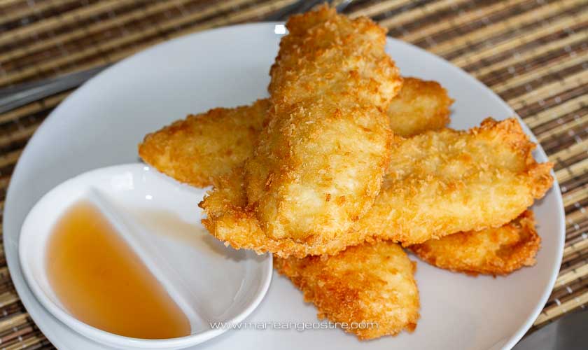Lombok, dessert de bananes frites